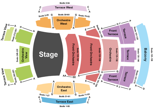 Walt Disney Concert Hall Arlo Parks Seating Chart